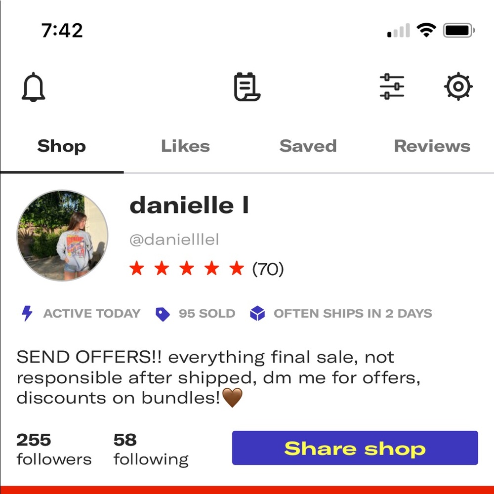 hey guys go check out my depop just posted stuff!!
